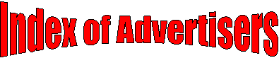Index of Advertisers